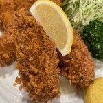 とんかつ 栄 - カキ
