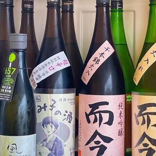 日本酒通も唸るような《日本酒》がラインナップ。レアな銘柄も◎