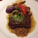 オ・デリス・ド・本郷 - 黒毛和牛ザブトンのステーキメートルドテルバター