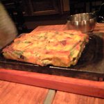 韓国酒肴　先斗町　李南河 - チヂミ＾＾南瓜と牛すじですわ＾＾