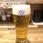 元祖仙台ひとくち餃子 あずま - 生ビール