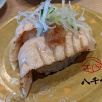 陸奥の國 廻鮮寿司 八千代 - トロサーモン炙り