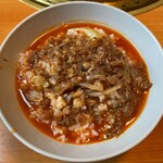 松阪牛焼肉 一升びん - ごはんにスープをかけて雑炊風に