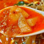 松阪牛焼肉 一升びん - 大根（カクテキ？）リフト