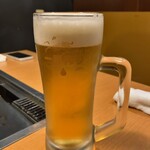 Teppan Yaki Raku - 生ビール