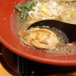 Kokubunji Soba - 軽く焼き目の付いた牡蠣