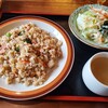 Yu-Moa - 日替わり定食750円(卵とベーコンのピラフ)