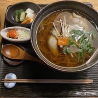九つ井 本店 - 冬　牡蠣蕎麦
