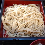 日本蕎麦 麺酒家 縁 - ちょっと水切りがあまかったもりそば。