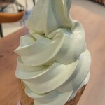 Akita Inu No Sato Omiyage Kona - 枝豆ソフトクリーム@\400円