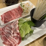 アグーと牛しゃぶ専門店 ソトナベ - 