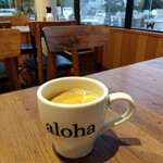 PARKLIFE CAFE & RESTAURANT - 泡立ちコーヒーはね〜。