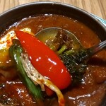 CURRY CLUB キュイエール - 大きめの野菜がゴロゴロしてました(*^^*)