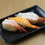 3 pieces of shrimp