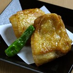 Deep-fried Kinsou chicken with kelp