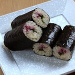 Plum shiso roll