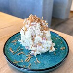 Craft Sake Stand Yanaka Jummaiya - 一番人気！燻製ベーコンのポテトサラダ（550円税込）