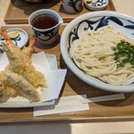 讃岐うどん みやの家 - 上てんぷらぶっかけ（温）