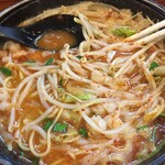 オロチョンラーメン - マジェマジェしたら そこまで辛くなさそう