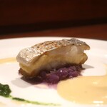 Kumazawa - 江戸前太刀魚 紫白菜アップ