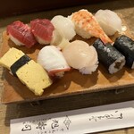 旭寿司 - 料理写真:ランチのにぎり