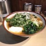 そばの神田東一屋 - アサソバビンボー！　
      朝そば＋春菊天！