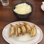 ラーメン 魁力屋 - 餃子定食
