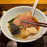 饗 くろ喜 - 肩ロースの吊るし焼きチャーシュー