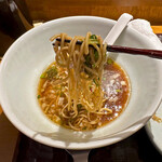 饗 くろ喜 - 残りはスープに投入してラーメン風に