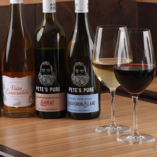 【ナチュールワイン×中華』当店のワインは全て自然派です。