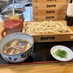 うちたて家 - 肉汁うどん大盛り