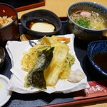 清修庵  - 2022年12月　揚げたてサクサク天ぷら膳【税抜1230円】