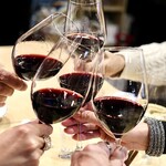 波へい - 赤で乾杯♪