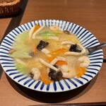 中華料理 ハマムラ - 餡は優しいけど、麺は…