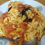中華 兆徳 - トマト玉子炒め