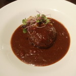 フクモト - ハンバーグ１５０ｇ（１６５０円、Ｈ２５．１１）