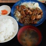 きくよし食堂 - 131116東京　きくよし食堂　鶏生姜焼き定食