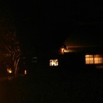 草季庵 - 11/16夕方5時半頃辺りは真っ暗。