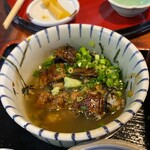 末錦 - 〆の鰻茶漬け
