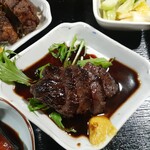 ナカガワ☆スエ食堂 - 鯨ステーキ