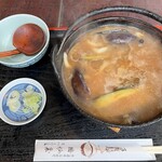 囲炉裏 - 料理写真:煮ぼうとう！