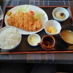 味処佐和 - 豚かつ定食