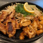 Hiroshima Fuu Okonomiyaki Momijiya - もみじ屋神田店(ぶた肉のしそ巻、つぶ貝)