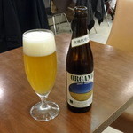 カフェ・エスペラーンス - オーガニックビール500円