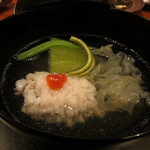 和やまむら - 椀物　鱧と冬瓜と白キクラゲのお椀