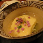 和やまむら - 賀茂茄子と生うにの玉子豆腐