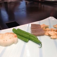 鉄板焼・愛宕 - 野菜焼き
