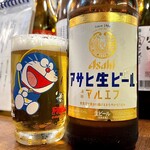 末廣ブルース - ＊アサヒ瓶ビール（マルエフ）（¥700）