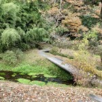 そば処 水無湧水庵 - 綺麗な湧水でわさび田があるそうです。