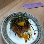 Sunagimo Kawachan - 焼きおにぎりの月見300円